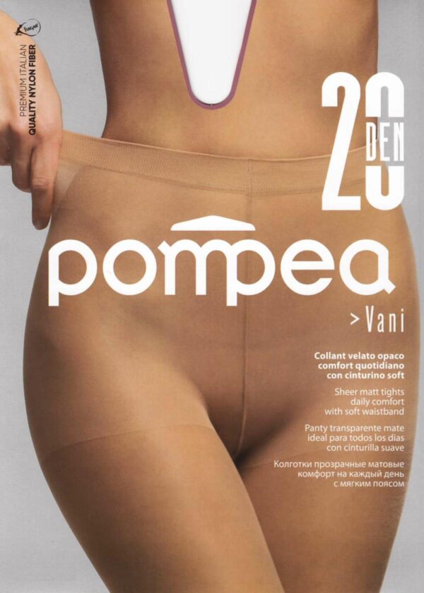 Чорапогащник с ликра Pompea Vani 20