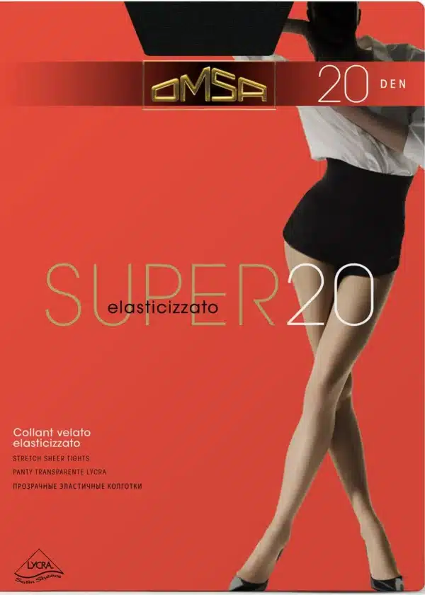 Чорапогащник с ликра OMSA Super 20