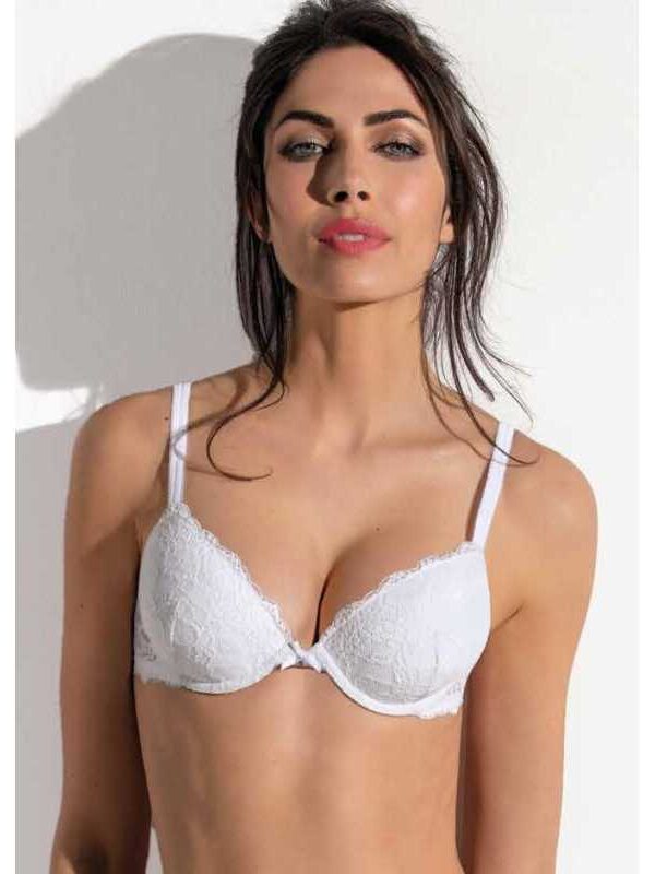 Сутиен push up с гел подплънка и дантела Sielei 2674