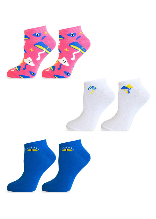 Комплект 3 бр терлички на гъби Happy foot 37657