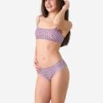 Детско бельо бюстие и бикина Jadea Teen 4705 bordeaux