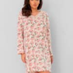 Дамска нощница с дълъг ръкав Tress 5449-1