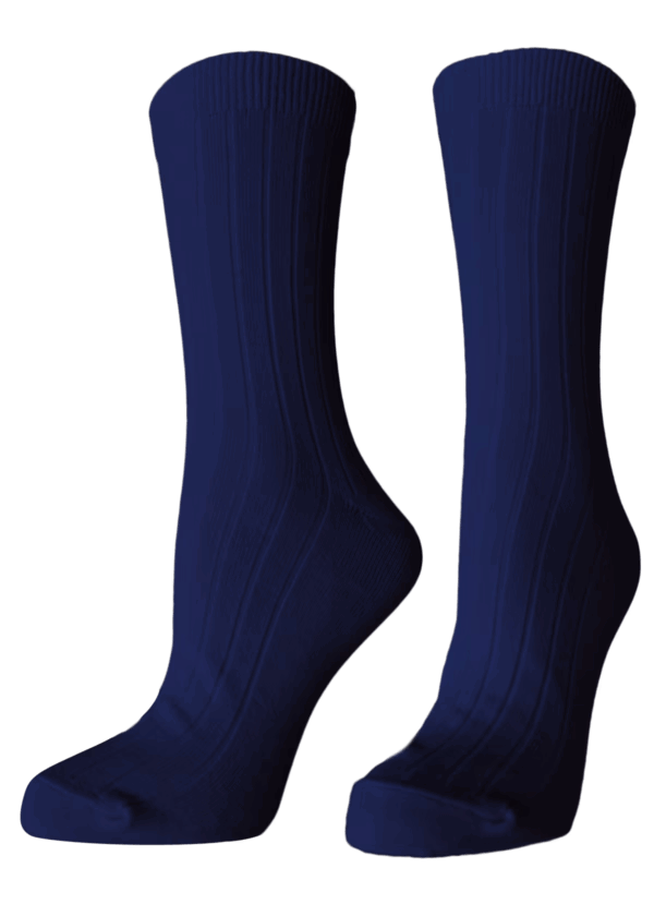 Мъжки рипсени памучни чорапи Happy Foottopia