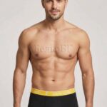 Памучни мъжки боксерки Pierre Cardin жълт