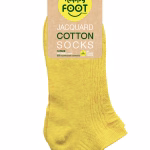 Памучни къси чорапи Happy Foottopia Жакард
