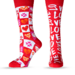 Шарени чорапи Happy Foottopia Любов