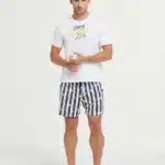 Мъжка пижама с къс ръкав Pompea Amalfi