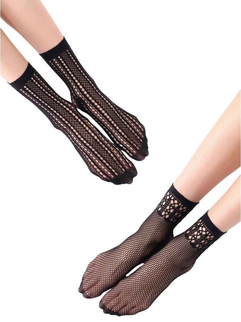 2 чифта къси чорапи мрежа Oroblu Twins Mesh 68505 (1) 2 чифта къси чорапи мрежа Oroblu Twins Mesh 68505