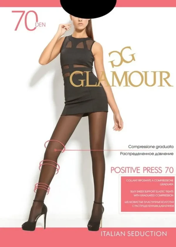 Масажиращ чорапогащник Glamour Positive Press 70 DEN