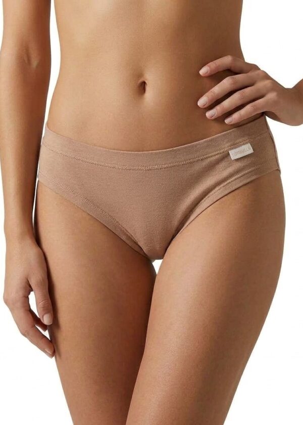 Дамски бикини от памук и модал Cotonella ADD71 bronze skin
