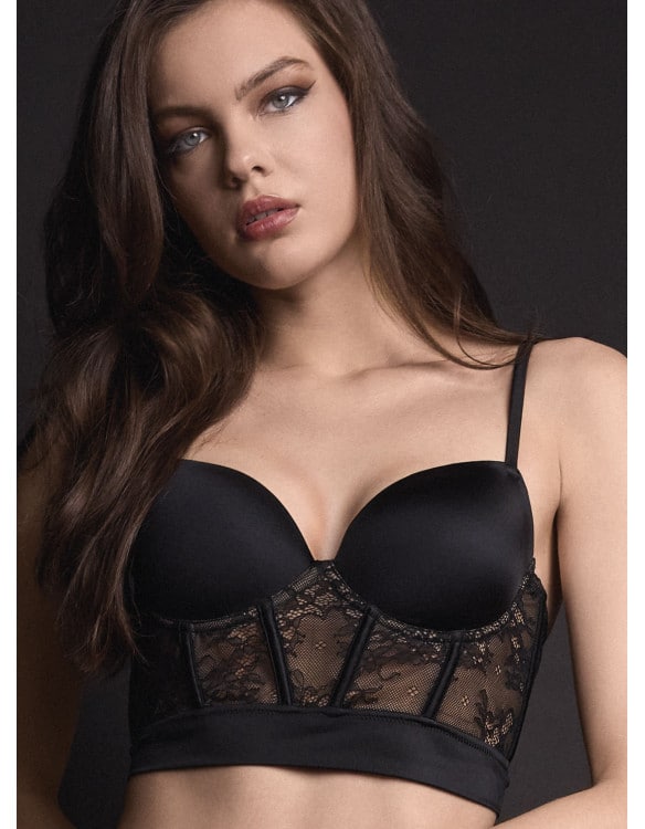 Дамски дантелен корсет Lormar Charming 4548
