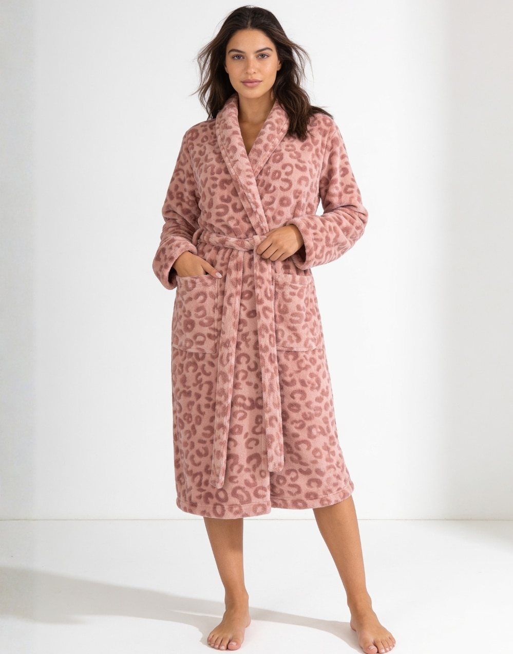 Дамски топъл мек халат Tress 5437 Дамски топъл мек халат Tress 5437