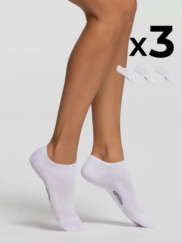 Комплект дамски къси чорапи Pompea Mini Socks x3