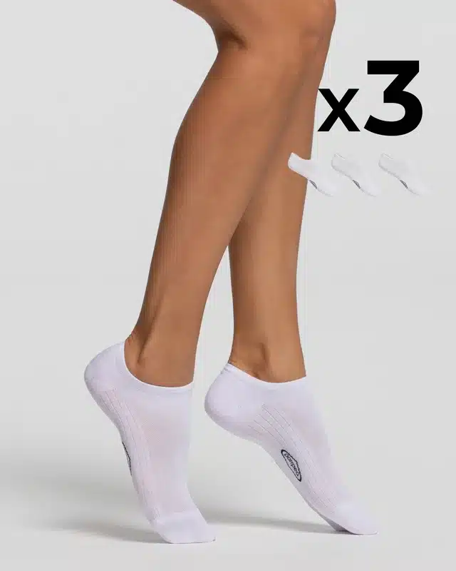 Комплект дамски къси чорапи Pompea Mini Socks x3 (9) Комплект дамски къси чорапи Pompea Mini Socks x3