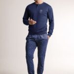 Мъжка пижама Infiore Uomo Mister 4700 Blu