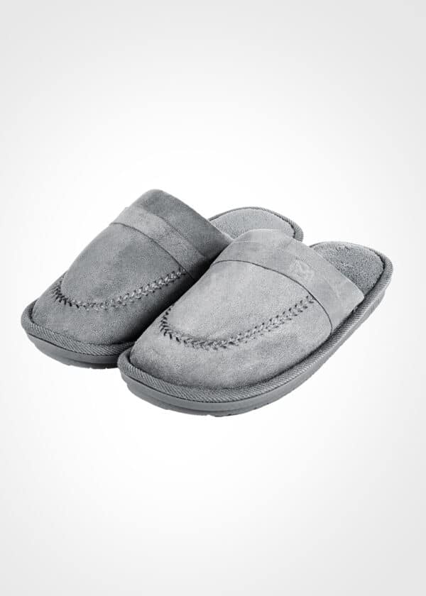 Топли мъжки пантофи New Silhouette 7640 сив