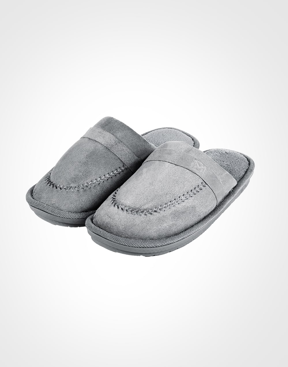 Топли мъжки пантофи New Silhouette 7640 сив Топли мъжки пантофи New Silhouette 7640 сив
